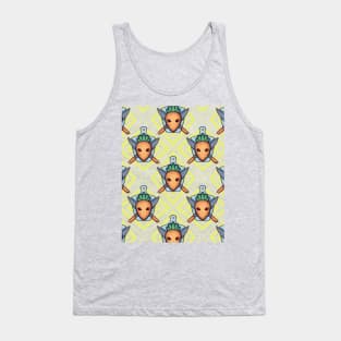 Carrot and Knife Coat of Arms Tank Top